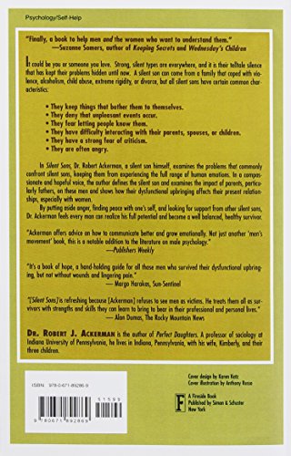 Silent Sons: A Book for and About Men