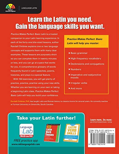 Practice Makes Perfect Basic Latin (Practice Makes Perfect Series)