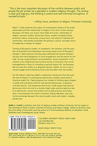 Public Vision, Private Lives: Rousseau, Religion, and 21st-Century Democracy