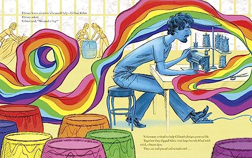 Pride: The Story of Harvey Milk and the Rainbow Flag by Sand