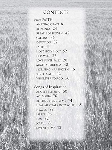 Jim Brickman -- Faith and Songs of Inspiration, Vol 4: Piano/Vocal/Chords (The Essential Jim Brickman, Vol. 4)