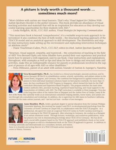 Visual Support for Children With Autism Spectrum Disorders — back cover