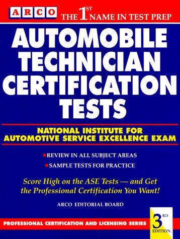 Auto Tech Cert 3E (AUTOMOBILE TECHNICIAN CERTIFICATION TESTS)
