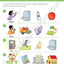 Evan-Moor Smart Start STEM Workbook, Grade PreK, Science, Technology, Engineering, Math, Hands On Activities, Problem Solving, Critical Thinking, Fine Motor Skills, Sequencing, Animals, Homeschool