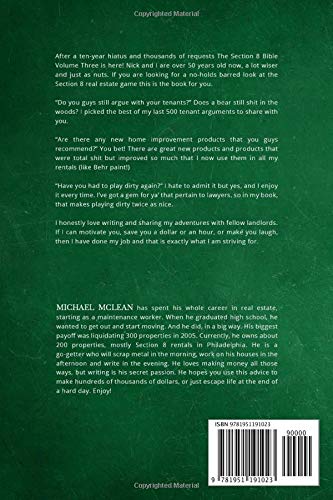 Section 8 Bible Volume 3: How to Invest in Low-Income Housing