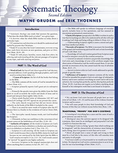 Systematic Theology Laminated Sheet (Zondervan Get an A! Study Guides)