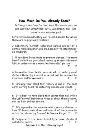 Normal Blood Test Scores Aren't Good Enough!