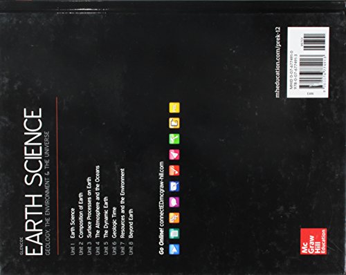 Glencoe Earth Science: GEU, Student Edition (HS EARTH SCI GEO, ENV, UNIV)