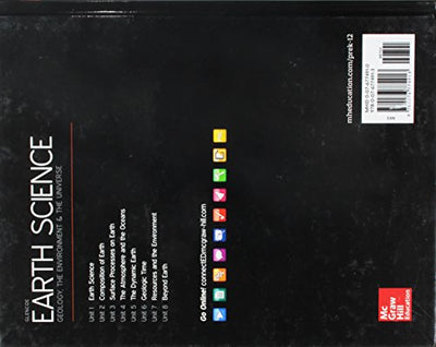 Glencoe Earth Science: GEU, Student Edition (HS EARTH SCI GEO, ENV, UNIV)
