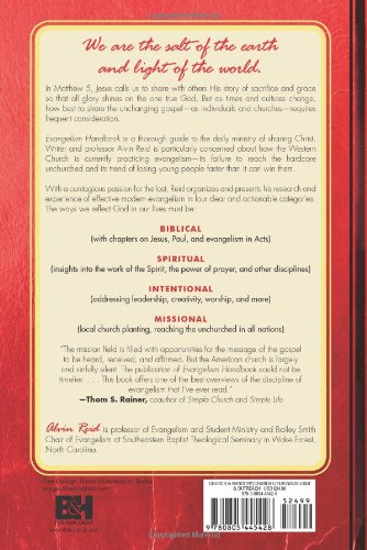 Evangelism Handbook: Biblical, Spiritual, Intentional, Missional