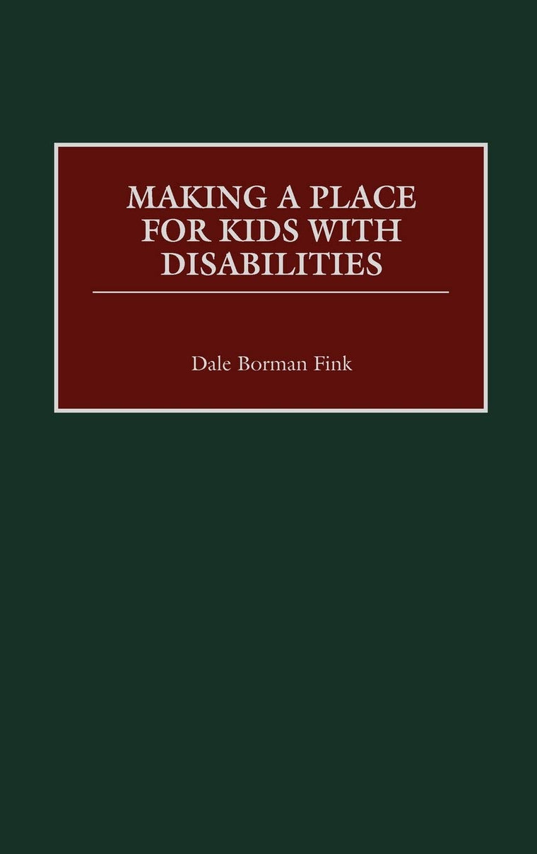 Making A Place For Kids With Disabilities