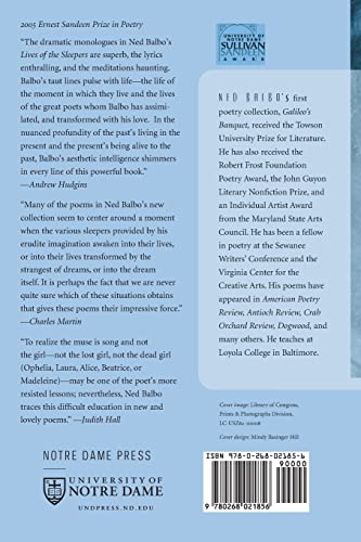 Lives of the Sleepers (Ernest Sandeen Prize in Poetry)