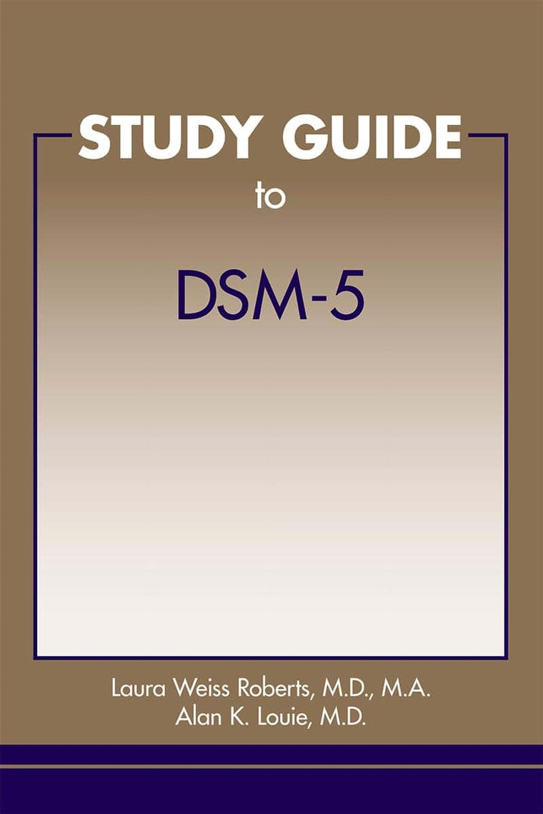 Study Guide to DSM-5(R)