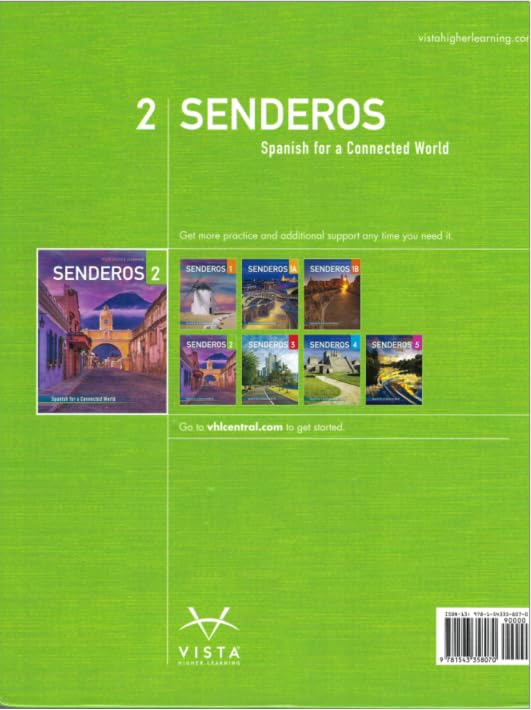 Senderos 2 - Spanish for a connected world