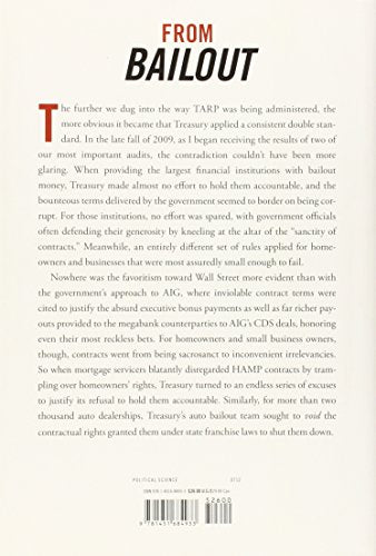 Bailout: An Inside Account of How Washington Abandoned Main Street While Rescuing Wall Street