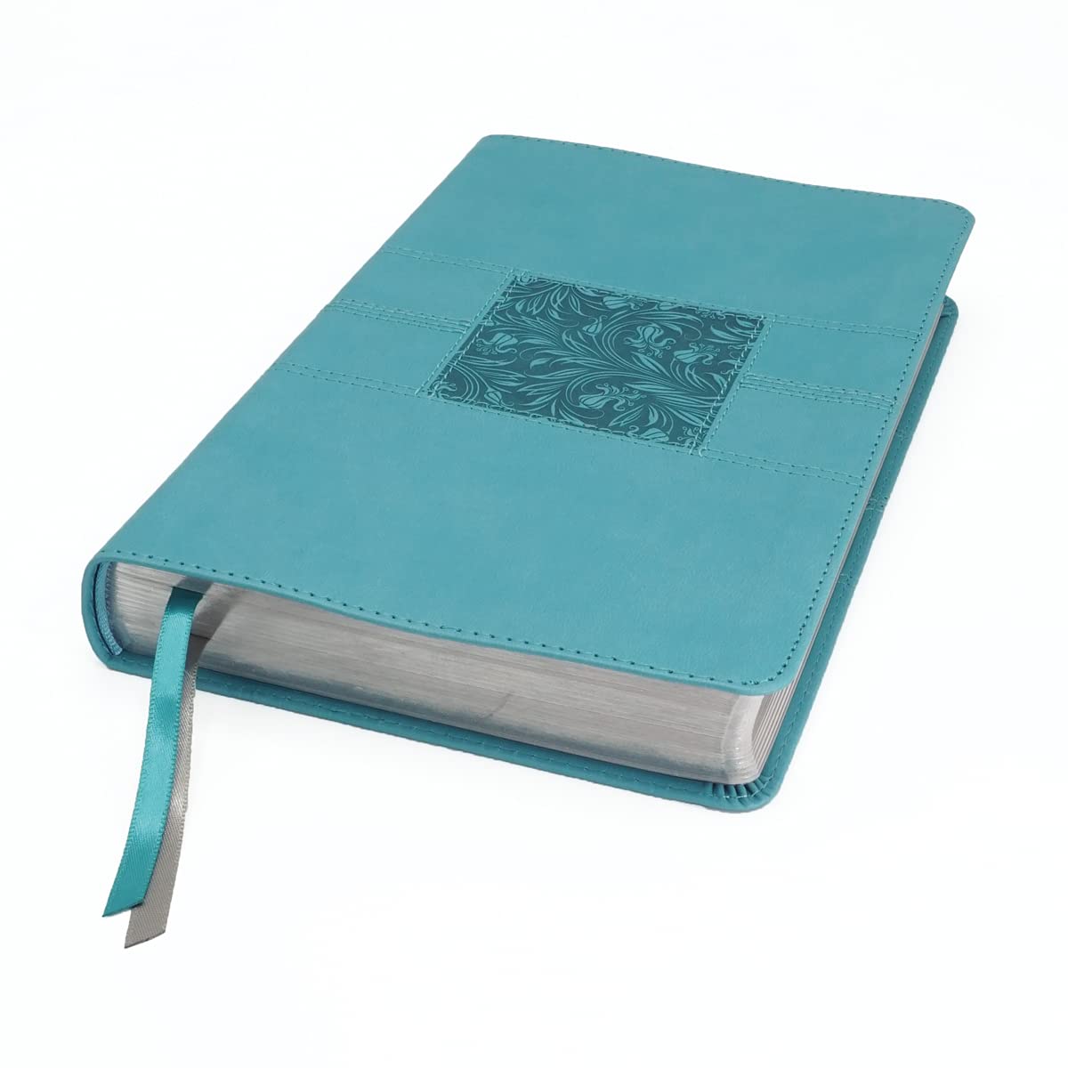 NASB, Thinline Bible, Leathersoft, Teal, Red Letter, 2020 Text, Comfort Print