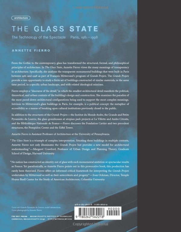 The Glass State: The Technology of the Spectacle, Paris, 1981-1998