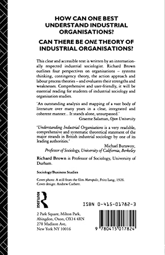Understanding Industrial Organizations