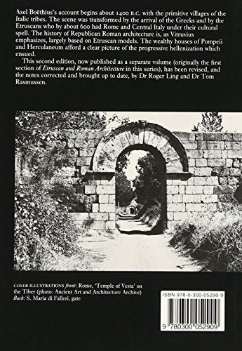Etruscan and Early Roman Architecture (The Yale University Press Pelican History of Art)