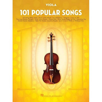 101 Popular Songs: for Viola
