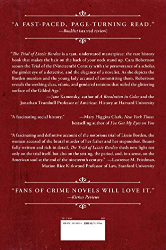 The Trial of Lizzie Borden by Cara Robertson