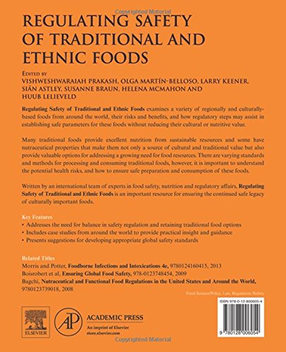 Regulating Safety of Traditional and Ethnic Foods