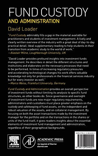 Fund Custody and Administration