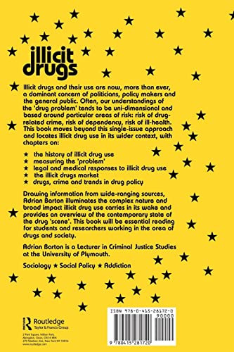 Illicit Drugs: Use and Control