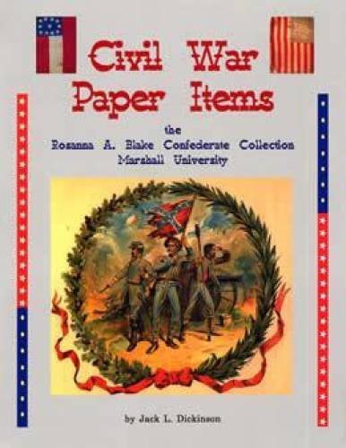 Civil War Paper Items