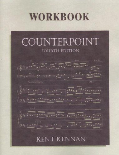Counterpoint Workbook by Kennan, Kent