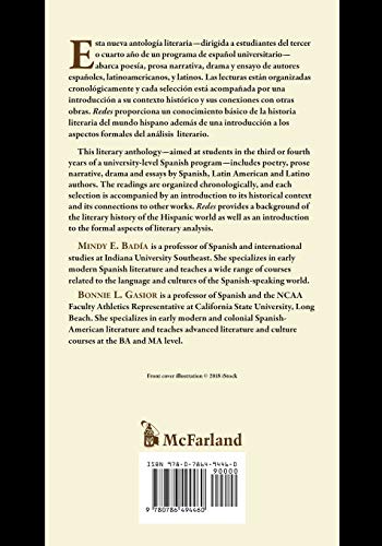 Redes literarias: Antologia del texto hispanico en su contexto historico-cultural (Spanish Edition)
