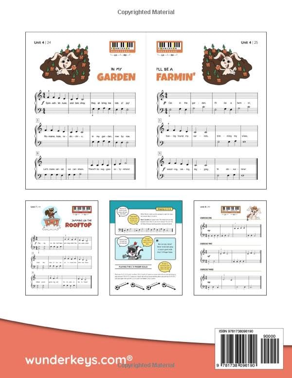WunderKeys Primer Piano Book Two
