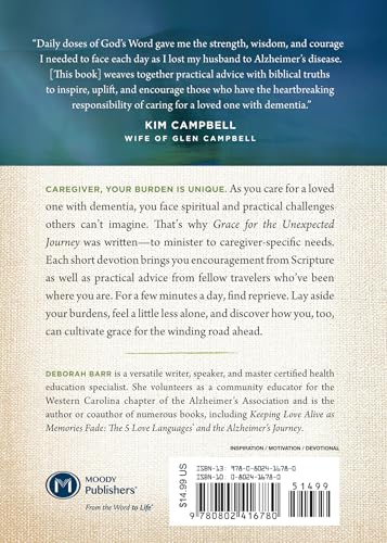 Grace for the Unexpected Journey: A 60-Day Devotional for Alzheimer's and Other Dementia Caregivers