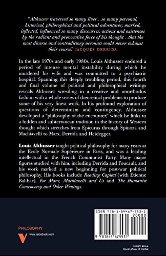 Philosophy of the Encounter: Later Writings, 1978-1987
