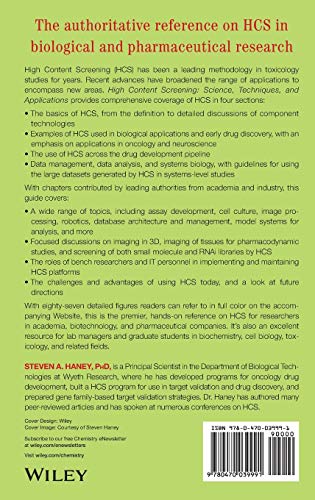 High Content Screening: Science, Techniques and Applications