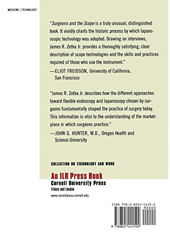 Surgeons and the Scope (Collection on Technology and Work) — back cover