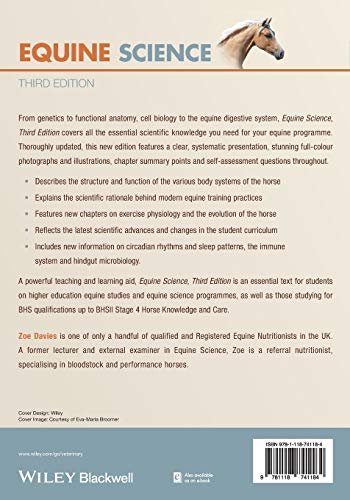 Equine Science — back cover