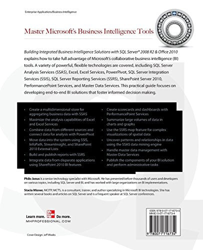 Building Integrated Business Intelligence Solutions with SQL Server 2008 R2 & Office 2010