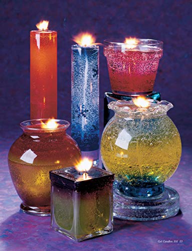 Gel Candles 101: Create Spectacular Clear Gel Wax Candles (Design Originals) Basic Instructions for Faux Drink Candles, Whipped Wax, Dessert Candles, Stained Glass Effects, Layering Colors, and More