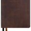 NASB Large Print Compact Bible, Dark Brown, Leathertex, 1995 text