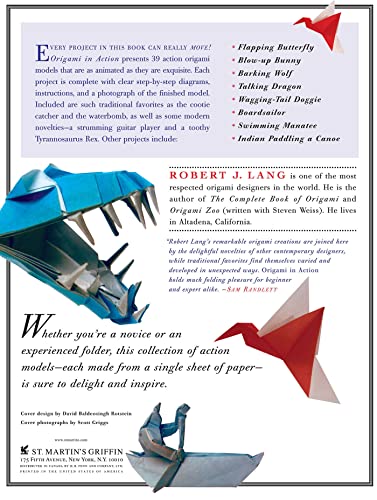 Origami in Action: Paper Toys That Fly, Flap, Gobble, and I