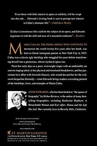 Maria Callas: An Intimate Biography