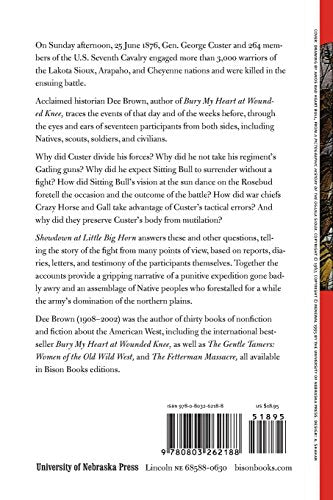 Showdown at Little Big Horn (Bison Book)
