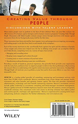 Creating Value Through People: Discussions with Talent Leaders