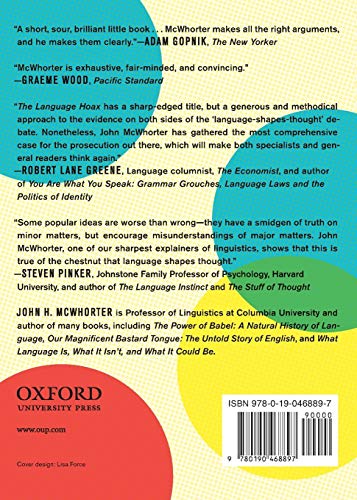 The Language Hoax