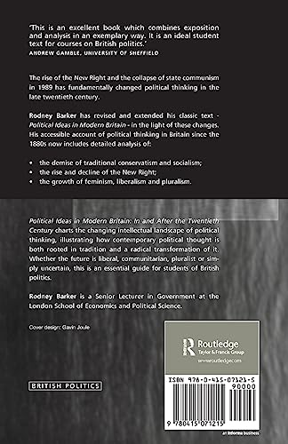 Political Ideas in Modern Britain