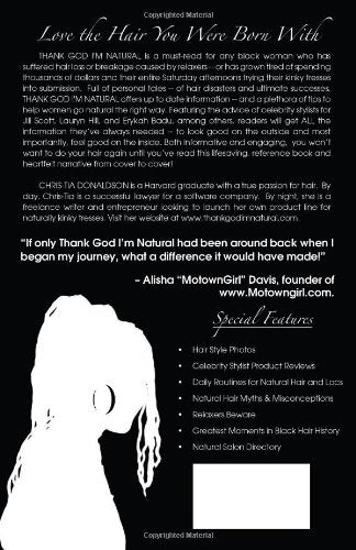 Thank God I'm Natural--The Ultimate Guide to Caring for and Maintaining Natural Hair