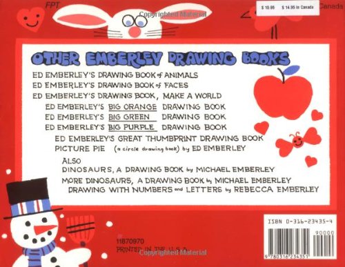 Ed Emberleys Big Red Drawing Book