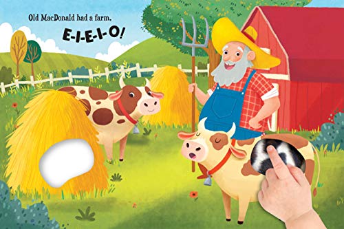 Old MacDonald Had a Farm - Touch and Feel Storybook - Childrens Board Book - Novelty Book