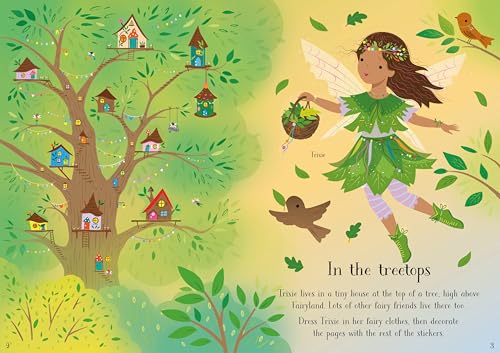 Little Sticker Dolly Dressing Treetop Fairies